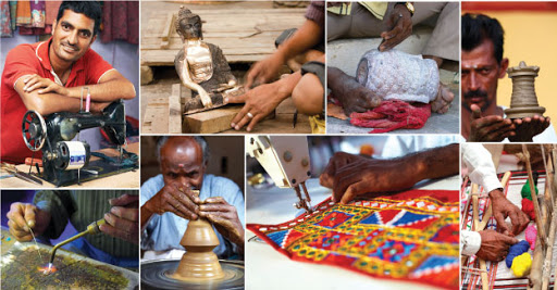 The history and significance of handloom and handicrafts in our culture and traditions