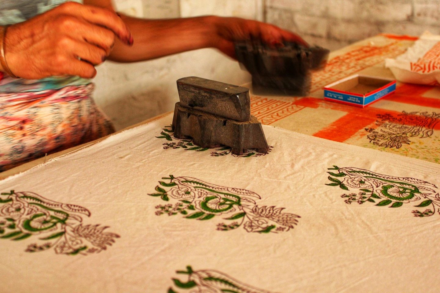 HAND BLOCK PRINTING - Made With Love, Packed With Love.