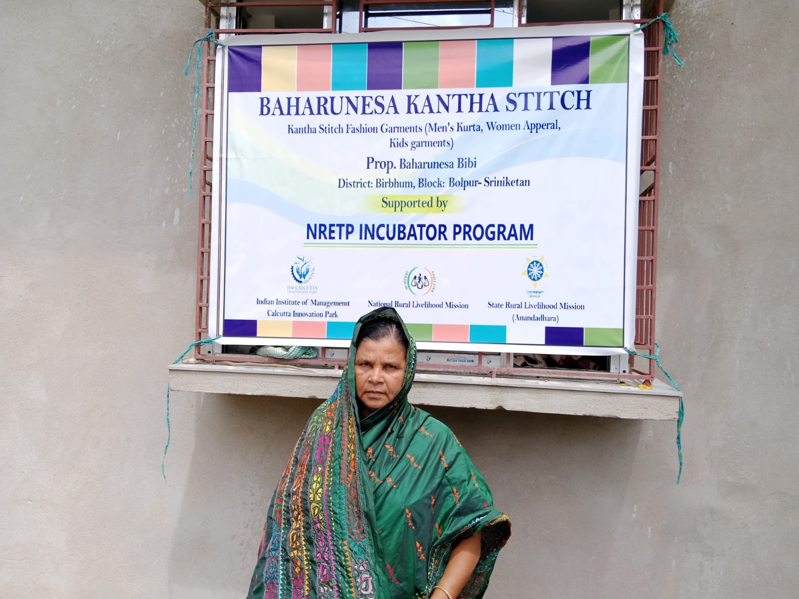 Baharunesa Kantha Stitch NIP